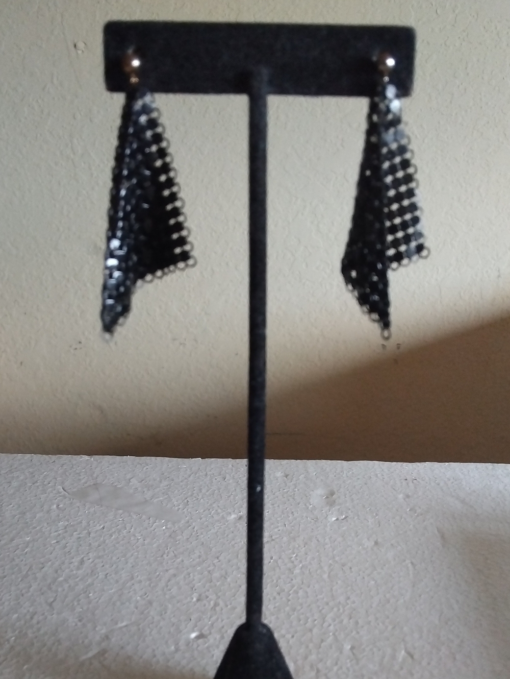 Bead Handkerchief Earrings